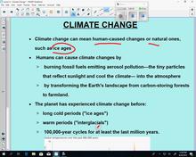 Env Science 12 Lesson 6 - Climate Change